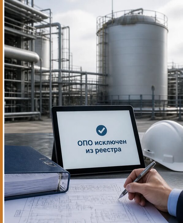 Исключение ОПО из госреестра в Ирбите от 32979 р. | Авеста ОТиПБ